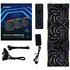 Lian Li UNI FAN TL Wireless ARGB PWM Reverse Confezione da 3 - Lama Inversa 120mm, Nero