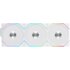 Lian Li UNI FAN TL Wireless confezione da 3 con controller - 120mm, Bianco