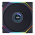 Lian Li Uni Fan TL WIRELESS LCD 140 REVERSE BLADE Case per computer Ventilatore 14 cm Nero 1 pz