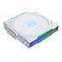 Lian Li Uni Fan TL140 LCD Wireless Case per computer Ventilatore 14 cm Bianco 1 pz