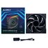 Lian Li Uni Fan TL140 LCD Wireless Case per computer Ventilatore 14 cm Nero 1 pz