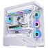 Lian Li Vector V100, Midi Tower, ATX, RGB, Vetro temperato - Bianco
