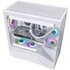 Lian Li Vector V100, Midi Tower, ATX, RGB, Vetro temperato - Bianco