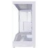 Lian Li Vector V100, Midi Tower, ATX, RGB, Vetro temperato - Bianco