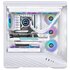 Lian Li Vector V100, Midi Tower, ATX, RGB, Vetro temperato - Bianco