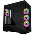 Lian Li Vector V100, Midi Tower, ATX, RGB, Vetro temperato - Nero