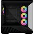 Lian Li Vector V100, Midi Tower, ATX, RGB, Vetro temperato - Nero