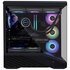 Lian Li Vector V100, Midi Tower, ATX, RGB, Vetro temperato - Nero
