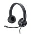 LINDY 20439 cuffia e auricolare Cablato A Padiglione Ufficio USB tipo-C Nero