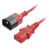 LINDY 2m C14 - C13 Rosso Accoppiatore C14 Accoppiatore C13