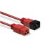 LINDY 30125 cavo di alimentazione Nero, Rosso 3 m Accoppiatore C20 Accoppiatore C19