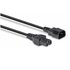 LINDY 30314 cavo di alimentazione Nero 2 m Accoppiatore C14 Accoppiatore C15