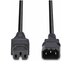 LINDY 30314 cavo di alimentazione Nero 2 m Accoppiatore C14 Accoppiatore C15