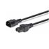 LINDY 30314 cavo di alimentazione Nero 2 m Accoppiatore C14 Accoppiatore C15