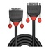 LINDY 36252 2m DVI-D DVI-D Nero cavo DVI