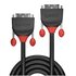LINDY 36254 5m DVI-D DVI-D Nero cavo DVI