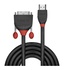 LINDY 36275 cavo di interfaccia e adattatore HDMI DVI-D Nero, Rosso