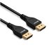 LINDY 36460 cavo DisplayPort 0,5 m Nero