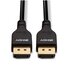 LINDY 36460 cavo DisplayPort 0,5 m Nero