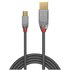 LINDY 36634 cavo USB USB 2.0 5 m USB A Mini-USB B Grigio
