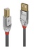 LINDY 36641 cavo USB 1 m USB A USB B Grigio