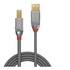LINDY 36641 cavo USB 1 m USB A USB B Grigio