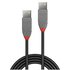 LINDY 36690 cavo USB USB 2.0 0,2 m USB A Nero