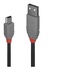 LINDY 36720 cavo USB 0,2 m 2.0 USB A Mini-USB B Nero