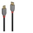LINDY 36891 cavo USB 1 m 2.0 USB C Micro-USB B Nero, Grigio