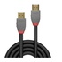 LINDY 36961 cavo HDMI 0,5 m HDMI tipo A (Standard) Nero, Grigio
