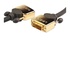 LINDY 37141 cavo DVI 1 m DVI-D Nero, Oro