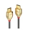 LINDY 37864 cavo HDMI 5 m HDMI tipo A (Standard) Oro, Grigio