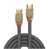 LINDY 37865 7.5m HDMI Type A (Standard) HDMI Type A (Standard) Oro, Grigio cavo HDMI