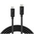 LINDY 41555 cavo USB 0,5 m USB 3.2 Gen 1 (3.1 Gen 1) USB C Nero