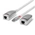 LINDY 42805 cavo di interfaccia e adattatore USB RJ-45 Grigio