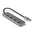 LINDY 43309 USB 3.2 Gen 1 Type-A 5 Mbit/s Grigio