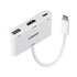 LINDY 43340 adattatore grafico USB 3840 x 2160 Pixel Bianco