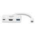 LINDY 43340 adattatore grafico USB 3840 x 2160 Pixel Bianco