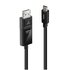 LINDY 43341 cavo e adattatore video 1 m USB tipo-C DisplayPort Nero