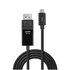 LINDY 43341 cavo e adattatore video 1 m USB tipo-C DisplayPort Nero