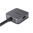 LINDY 43388 hub di interfaccia USB 3.2 Gen 1 (3.1 Gen 1) Type-A 5000 Mbit/s Nero, Grigio