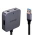 LINDY 43388 hub di interfaccia USB 3.2 Gen 1 (3.1 Gen 1) Type-A 5000 Mbit/s Nero, Grigio