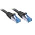 LINDY 47415 cavo di rete Nero 3 m Cat6a S/FTP (S-STP)