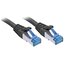 LINDY 47419 cavo di rete Nero 15 m Cat6a S/FTP (S-STP)