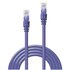 LINDY 48126 cavo di rete Viola 7,5 m Cat6 U/UTP (UTP)