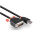 LINDY 5m DisplayPort/DVI Cable DVI-D Nero