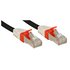 LINDY Cat.6 (A) SSTP / S/FTP PIMF Premium 5.0m cavo di rete Nero 5 m