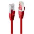 LINDY Cat.6 SSTP / S/FTP PIMF Premium 0.5m cavo di rete Rosso 0,5 m