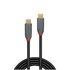 LINDY Cavo USB-C 3.2 0,5 m, 20 Gbps, 5 A, PD, linea Anthra