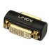LINDY Coppia DVI Nero